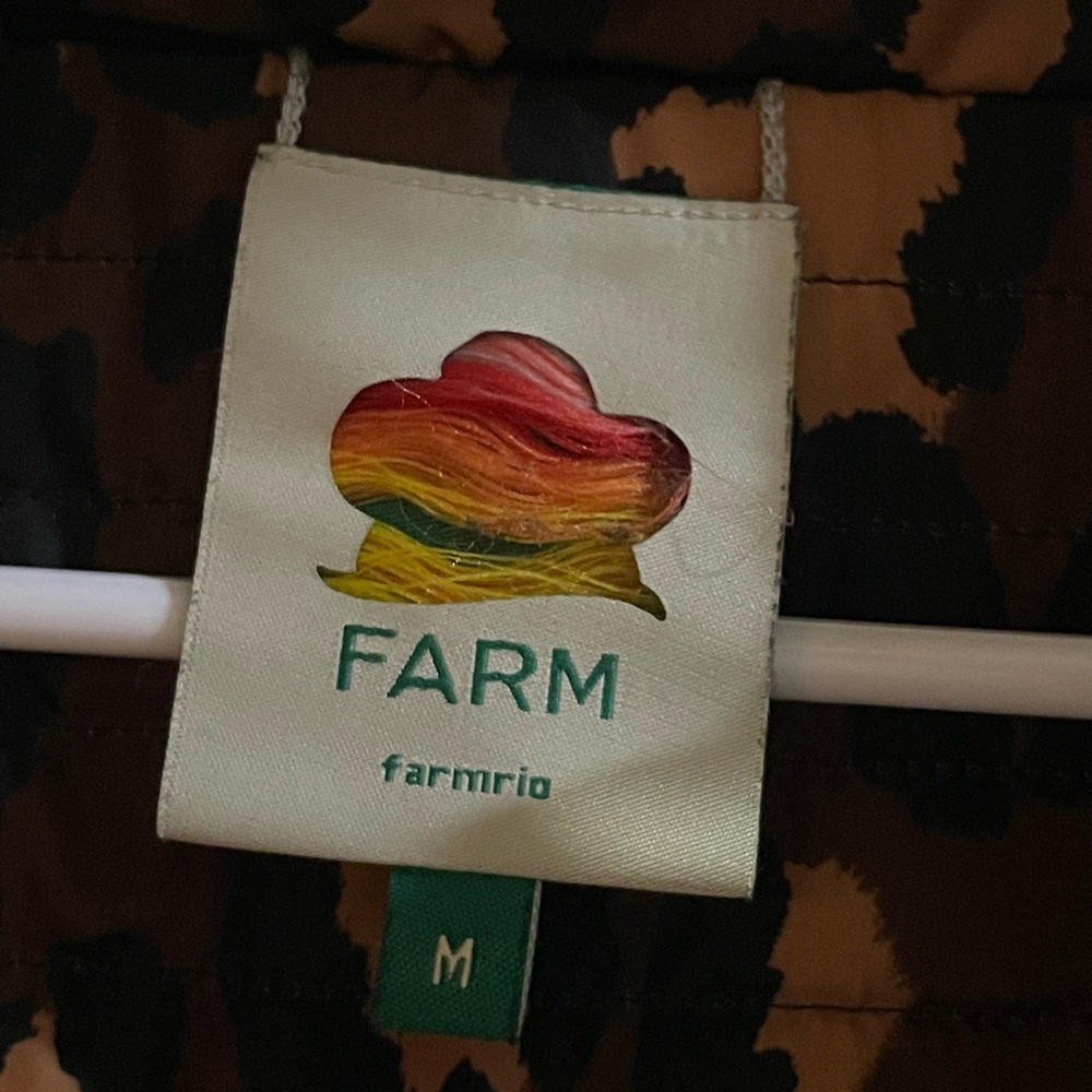 Farm Rio Brown Winter Ainika Puffer Jacket - Picture 5 of 5